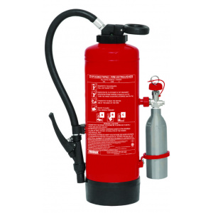 Πυροσβεστήρας 6Kg με Εξωτερικό Φιαλίδιο CO2 150gr