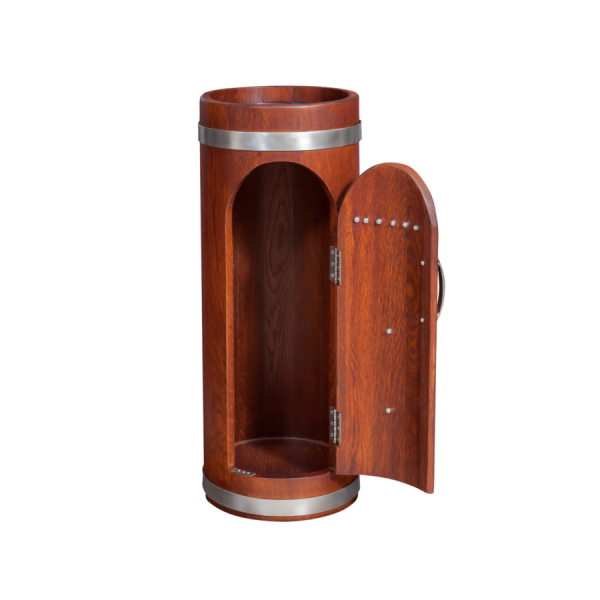 Wooden fire extinguisher case of high quality, heavy duty