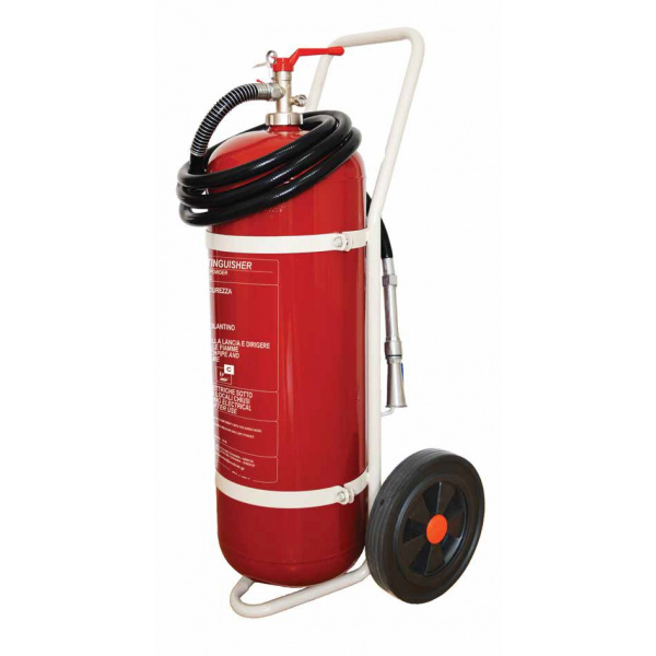 Wheeled Fire Extinguisher 50Kg dry powder