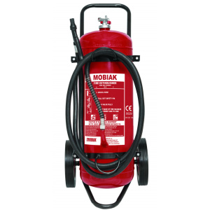 Wheeled Fire Extinguisher 50Kg of Dry Powder with ex. Vial