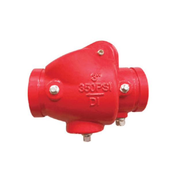 Valve Type Swing-Check-Valve Grooved – 350psi
