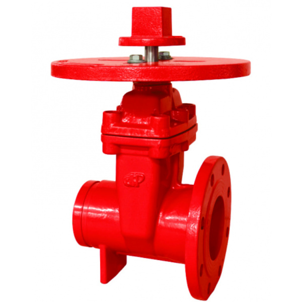 Tipo di valvola NRS End-Gate-Valve Grooved X Flangia – 200psi
